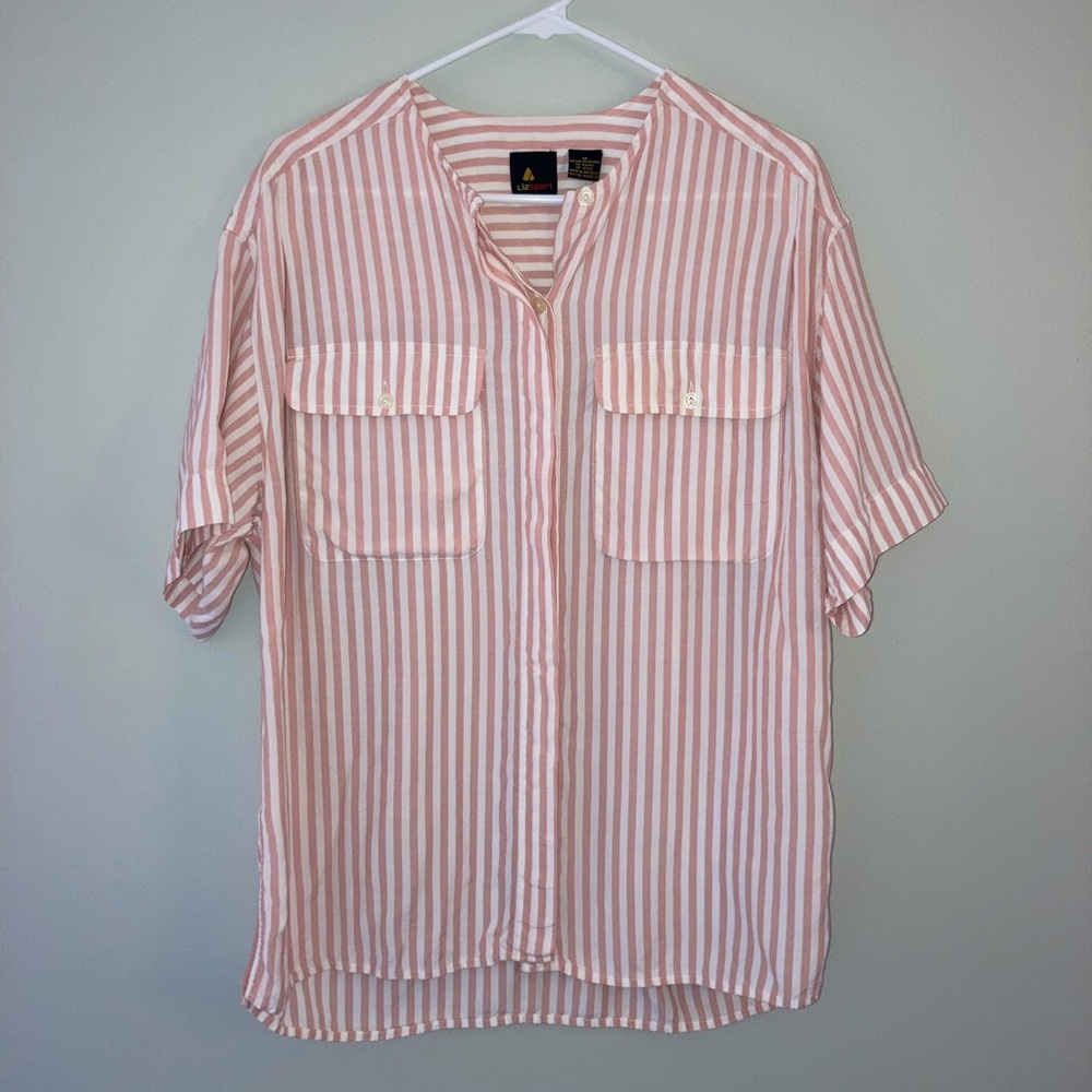 90s vintage Liz Sport buttonup shirt, size M
